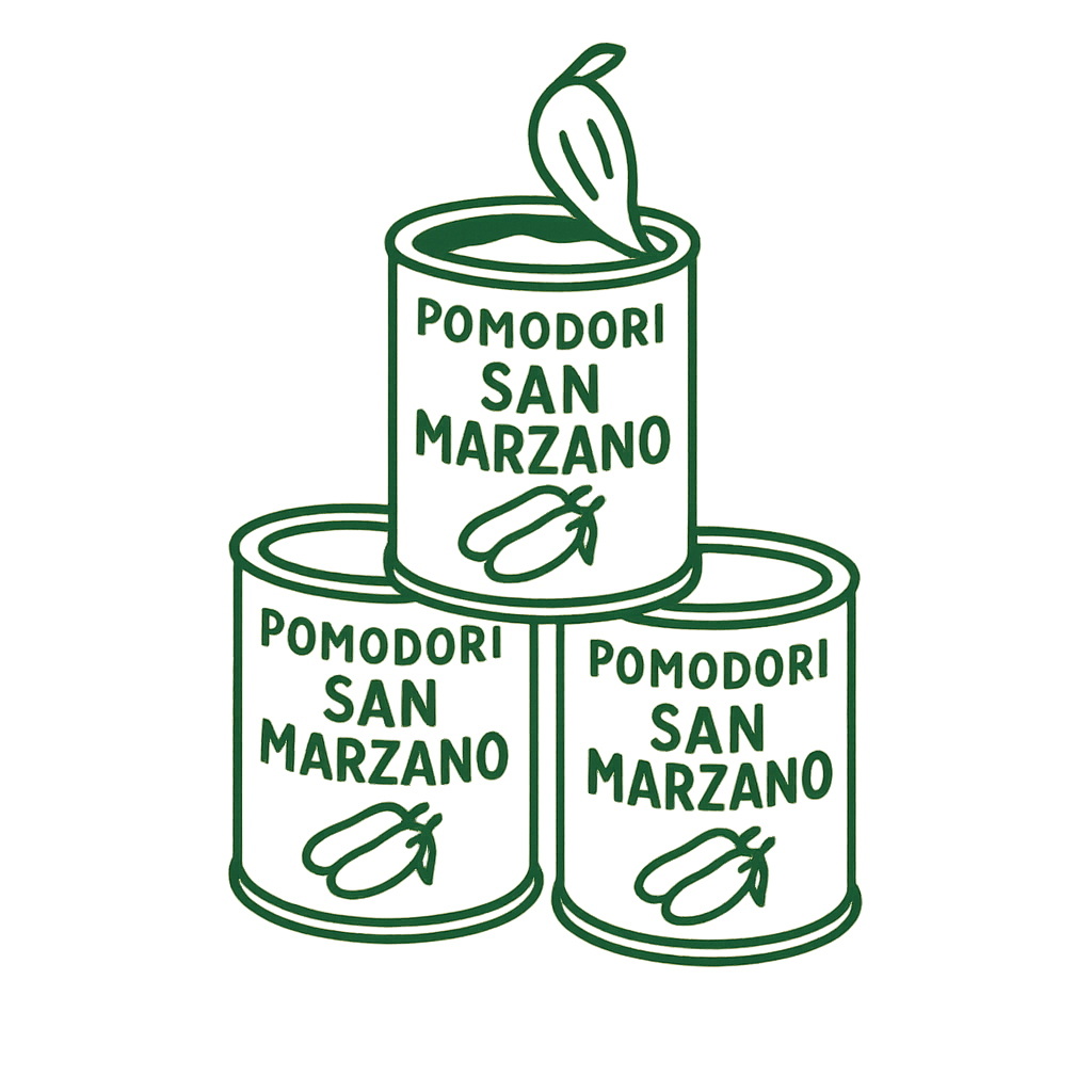 San Marzano tomatoes — the base of every Alfred's pizza